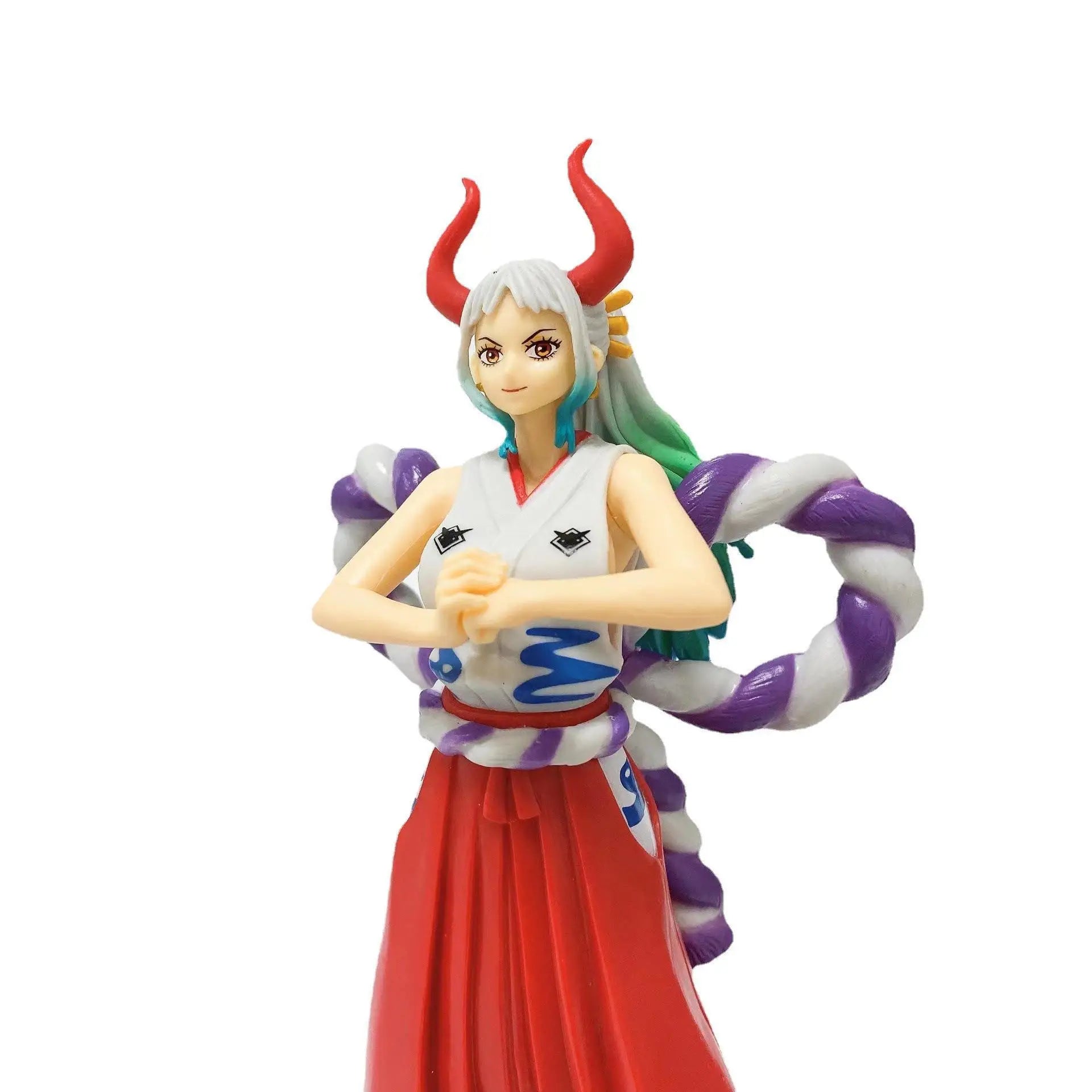 19Cm One Piece Yamato Figure Wano Country the Grandline Lady Toys Figuras Anime Manga Figurine Collection Model Doll Gift