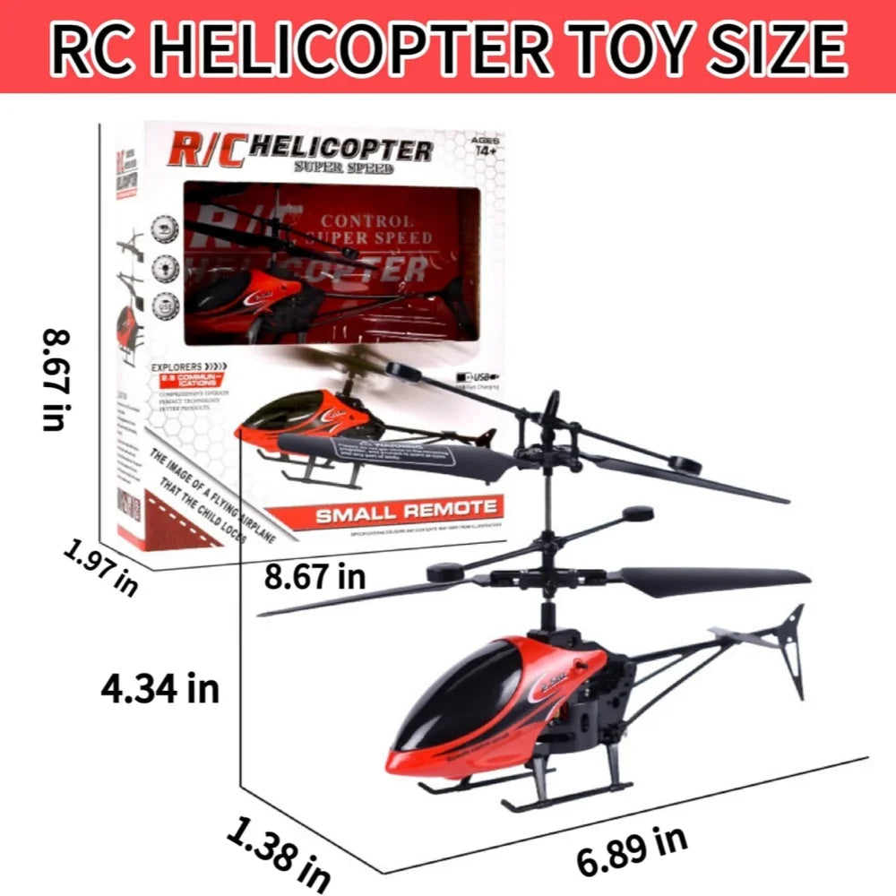Magic Flying RC Helicopter Remote Control Airplane Mini 3.5 Channel UAV Remote Helicopter with LED Lights Toys Children'S Gift
